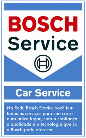 Na Rede Bosch Service você tem todos os serviços para seu carro num único lugar, com a confiança, a qualidade e a tecnologia que só a Bosch pode oferecer.